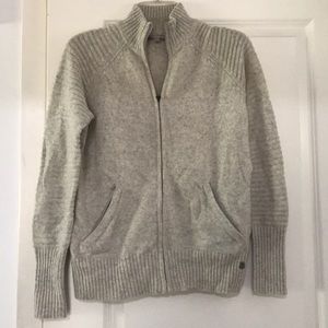 Zip up sweater